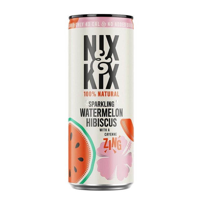 Nix & Kix Frisdrank Watermelon-Hibiscus - 250ml