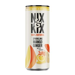 Nix & Kix Frisdrank Mango-Ginger - 250ml