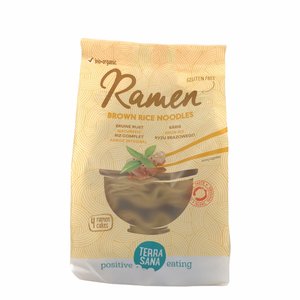 Terrasana Ramen bruine rijstnoodles - 280g - BIO