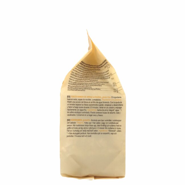 Ramen bruine rijstnoodles - 280g - BIO