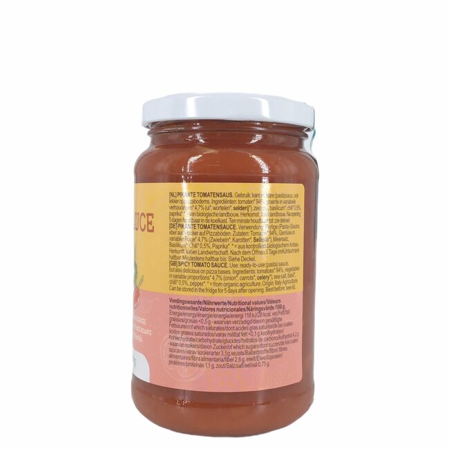 Tomatensaus pikant - 340g - BIO