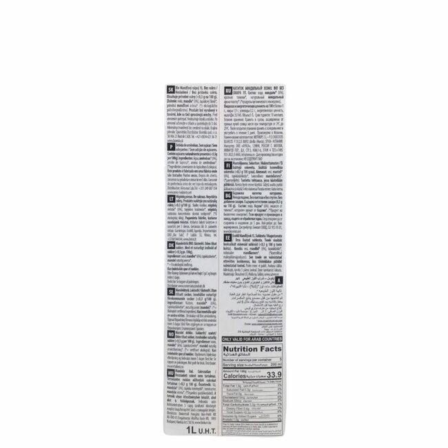 Amandeldrink Ongezoet - 1L - BIO