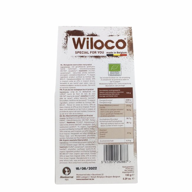 Wiloco Zeebanket - 150g - BIO