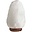 SelNature Himalaya zoutlamp wit - Natuurvorm