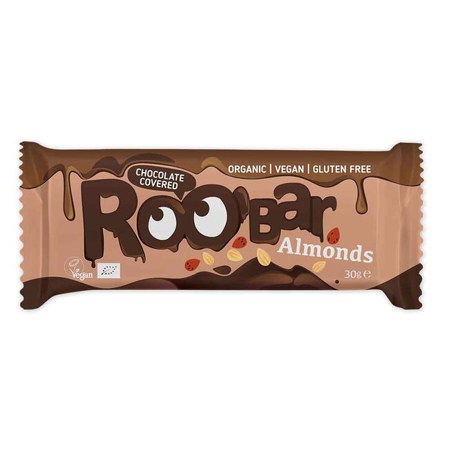 Roobar Chocolate Covered Almond - 30g - BIO