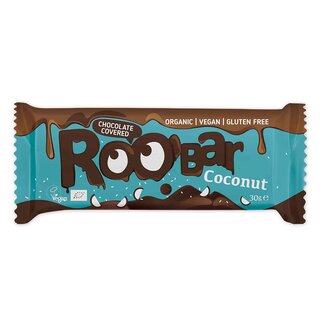 Roobar Chocolate Covered Coconut - 30g - BIO