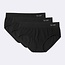 Bamboe Slip Midi - Zwart