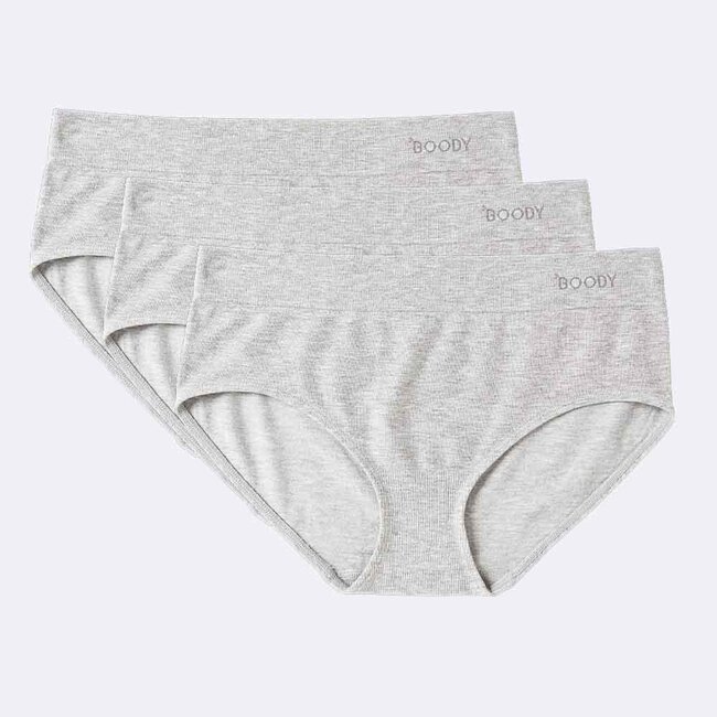 Bamboe Slip Midi - Lichtgrijs