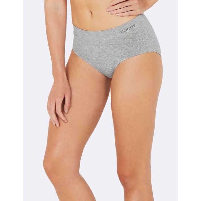 Bamboe Slip Midi - Lichtgrijs