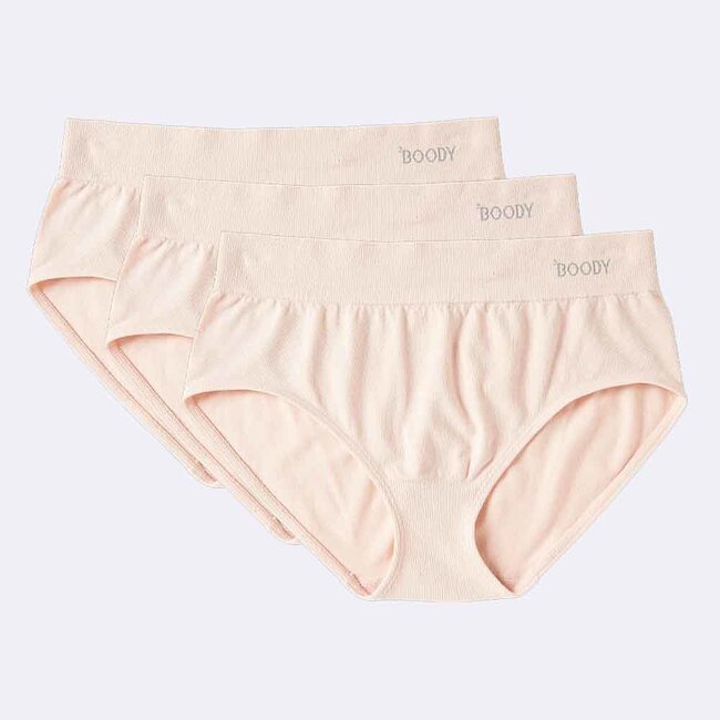 Bamboe Slip Midi - Nude