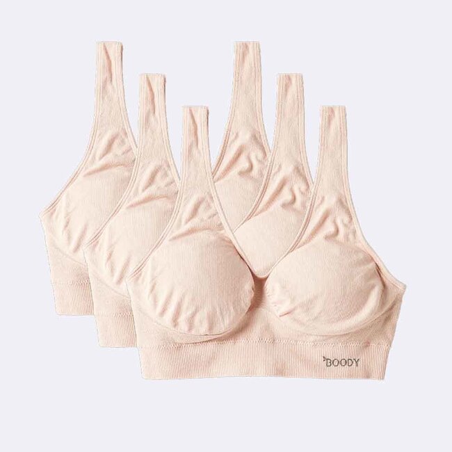 Bamboe BH Top Padded - Nude