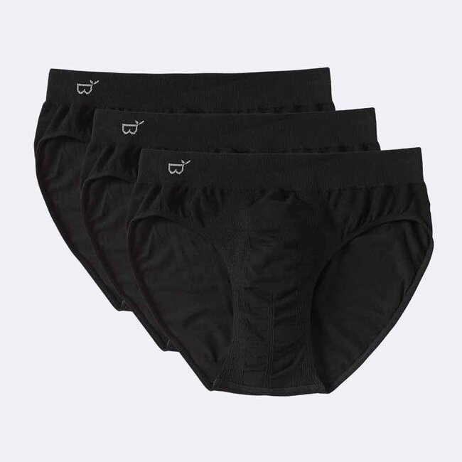 Bamboe Slip Heren - Zwart