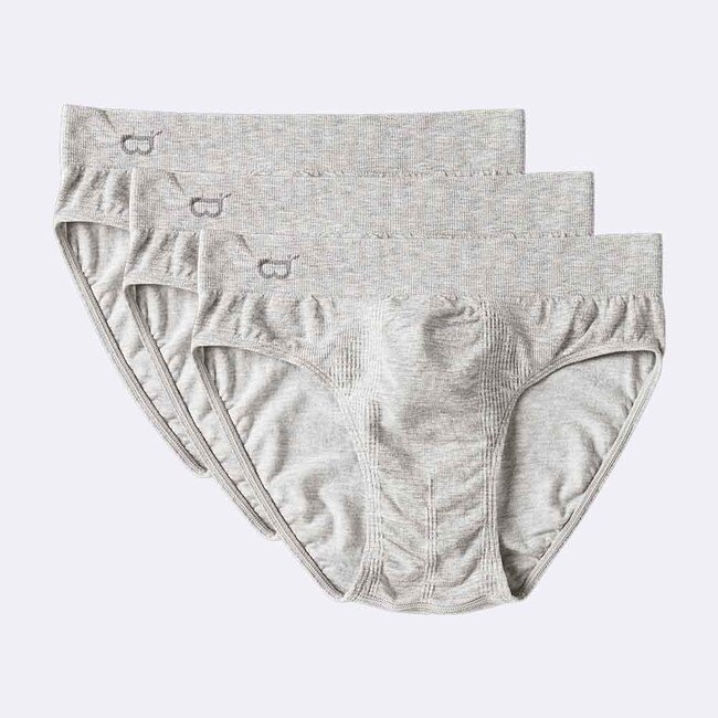 Bamboe Slip Heren - Lichtgrijs maat L