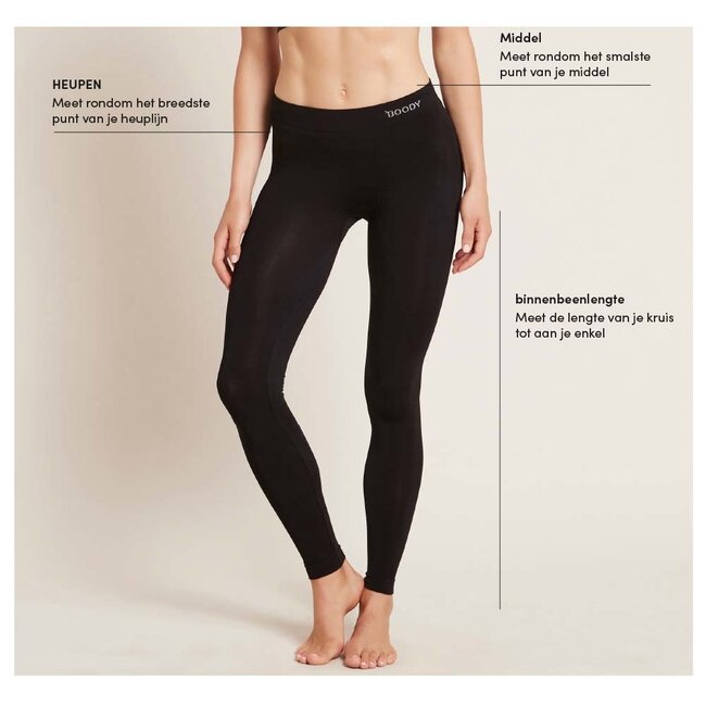 Bamboe Legging - Zwart