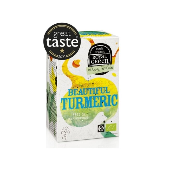 Royal Green Thee - Beautiful Turmeric - BIO