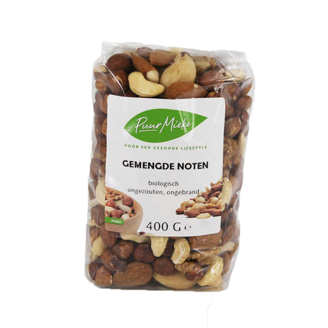 Puur Mieke Gemengde Noten - 400g - BIO