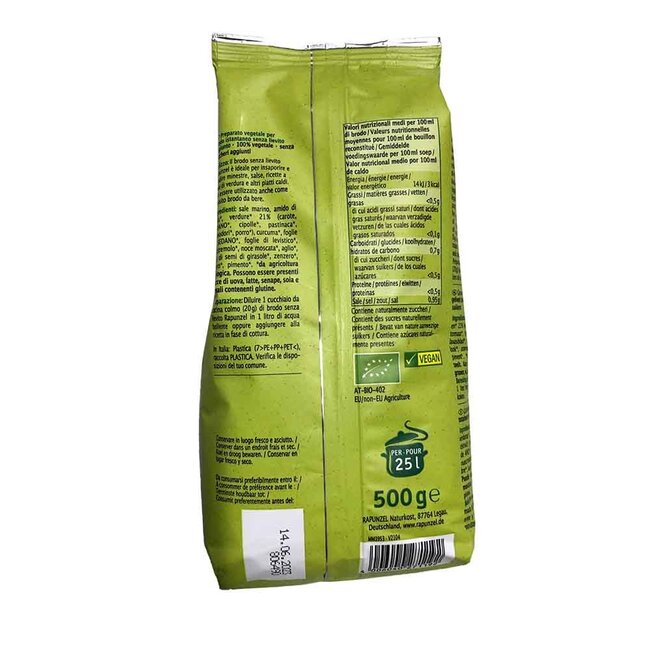 Bouillonpoeder zonder Gist - Navulverpakking - 500g - BIO