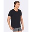 Boody Bamboe T-Shirt Heren - V-hals Zwart