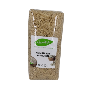 Puur Mieke Biologische basmatirijst volkoren - 800g