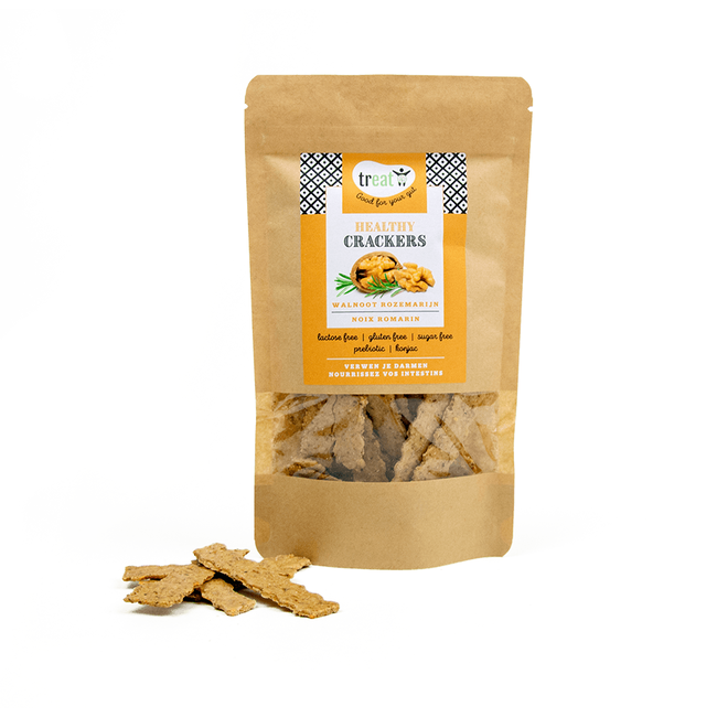 Treat KPNI Crackers Walnoot Rozemarijn - 80g