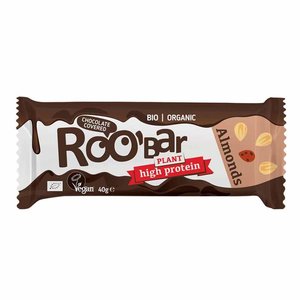 Roobar Protein Chocolate Covered Almond BIO - 40g