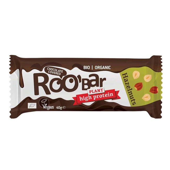 Protein Chocolate Covered Hazelnut BIO - 40g -