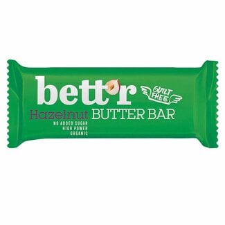 Bett'r Butter Bar Hazelnoot - 30g - BIO