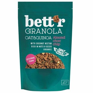 Bett'r Granola Amandel Chocola - 300gr - BIO THT 06-10-2026