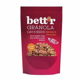 Bett'r Granola bessen en kokos - 300g - BIO