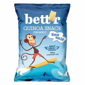 Bett'r Quinoa Snack Zeezout - 50g - BIO