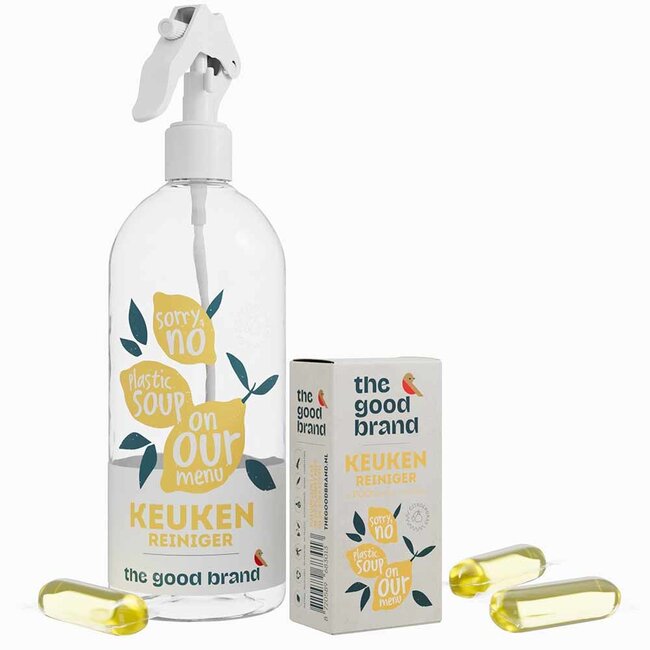 Keukenreiniger Sprayfles + 1 Pod