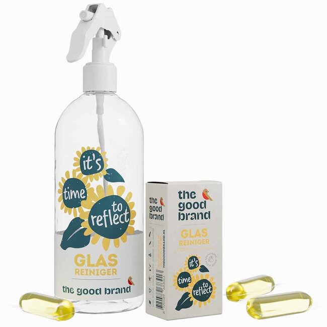Glasreiniger  Sprayfles + 1 Pod
