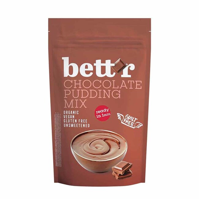 Bett'r Chocolade Pudding Mix - 150g - BIO