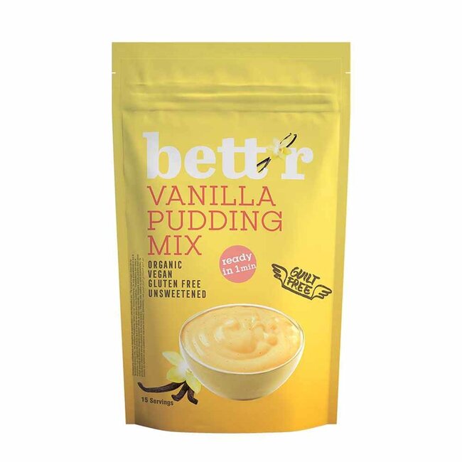 Bett'r Vanille Pudding Mix - 150g - BIO