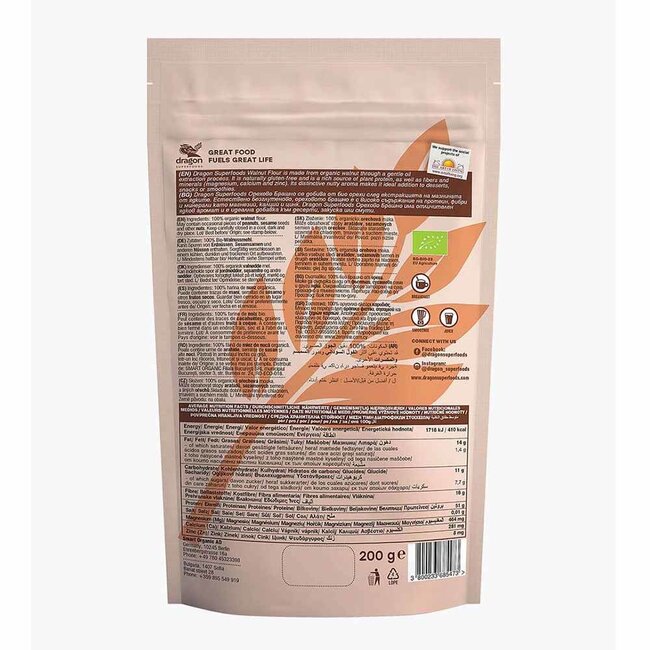 Walnotenmeel - 200g - BIO