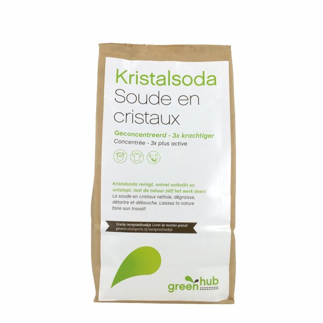 GreenHub Kristalsoda 3x geconcentreerd - 1kg