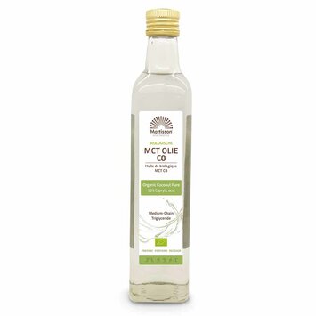 MCT Olie C8 Puur Kokosnoot  - 500ml - BIO