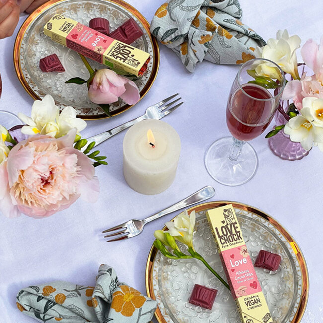 LOVE - Hibuscus / Cacao Nibs - 40g - BIO