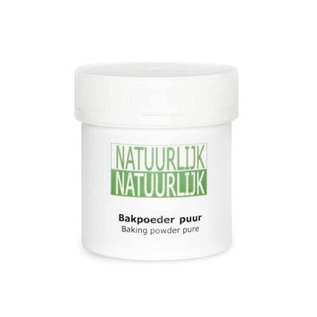 Bakpoeder Puur - 100g - zonder maiszetmeel