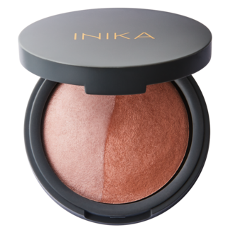 INIKA Baked Blush Duo - Pink Tickle - 6.5g - BIO