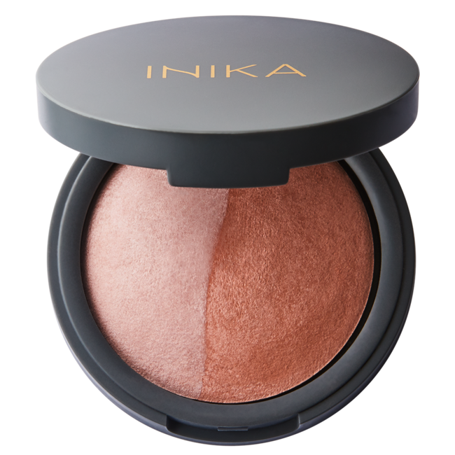 INIKA  Baked Blush Duo - Pink Tickle - 6.5g - BIO