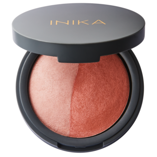 INIKA Baked Blush Duo - Burnt Peach - 6.5g - BIO