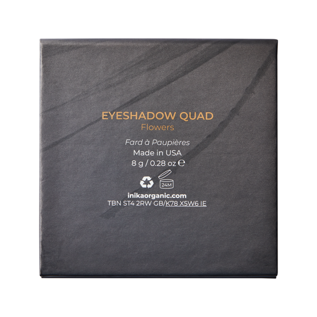 Eyeshadow Quad - Flowers - 5g - BIO