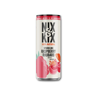 Nix & Kix Frisdrank Raspberry Rhubarb - 250ml