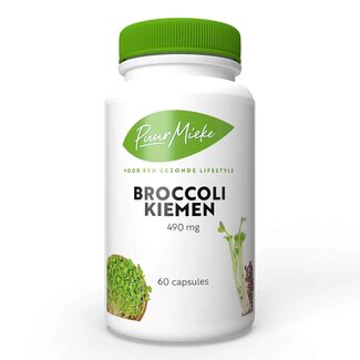 Puur Mieke Broccoli Kiemen - 490mg - 60 caps