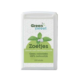 Greensweet Stevia Zoetjes - (200st) 12g