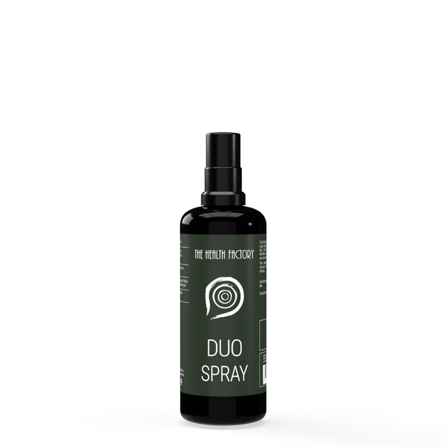 The Health Factory Duo Spray met zink en zilver - 100ml (Colloïdale) Nano mineralen