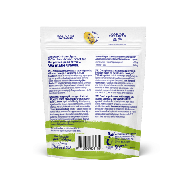 Vegan Algenolie - 60 capsules