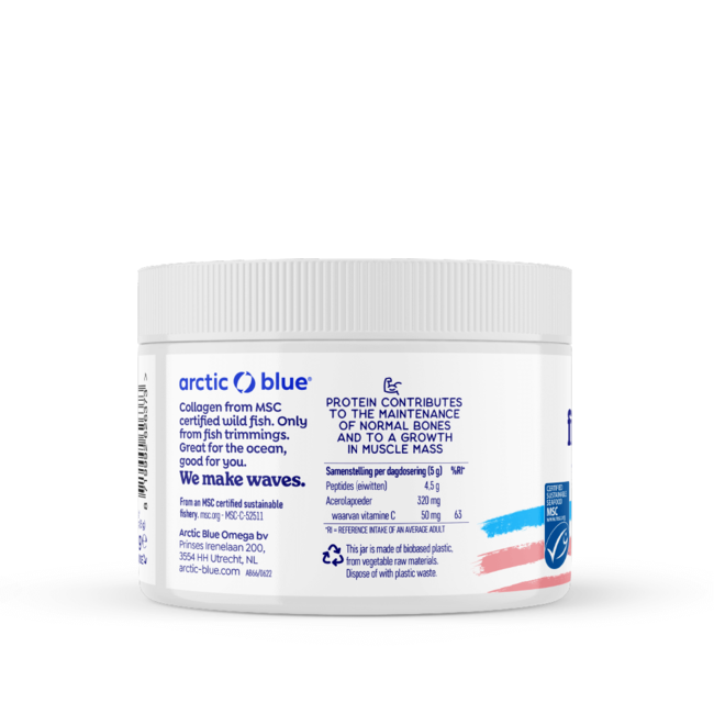 Viscollageen poeder - Aardbei - 150g