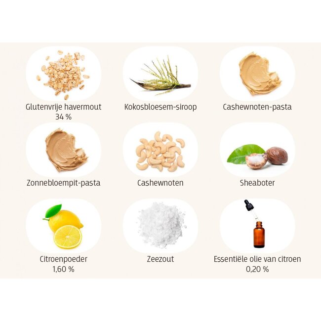 Haverreep Citroen - 40g - BIO